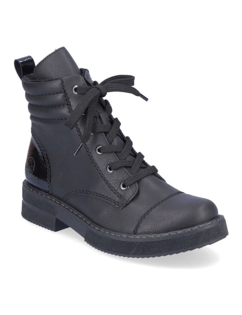 imagem de Rieker Preto Booties Calçados Femininos3