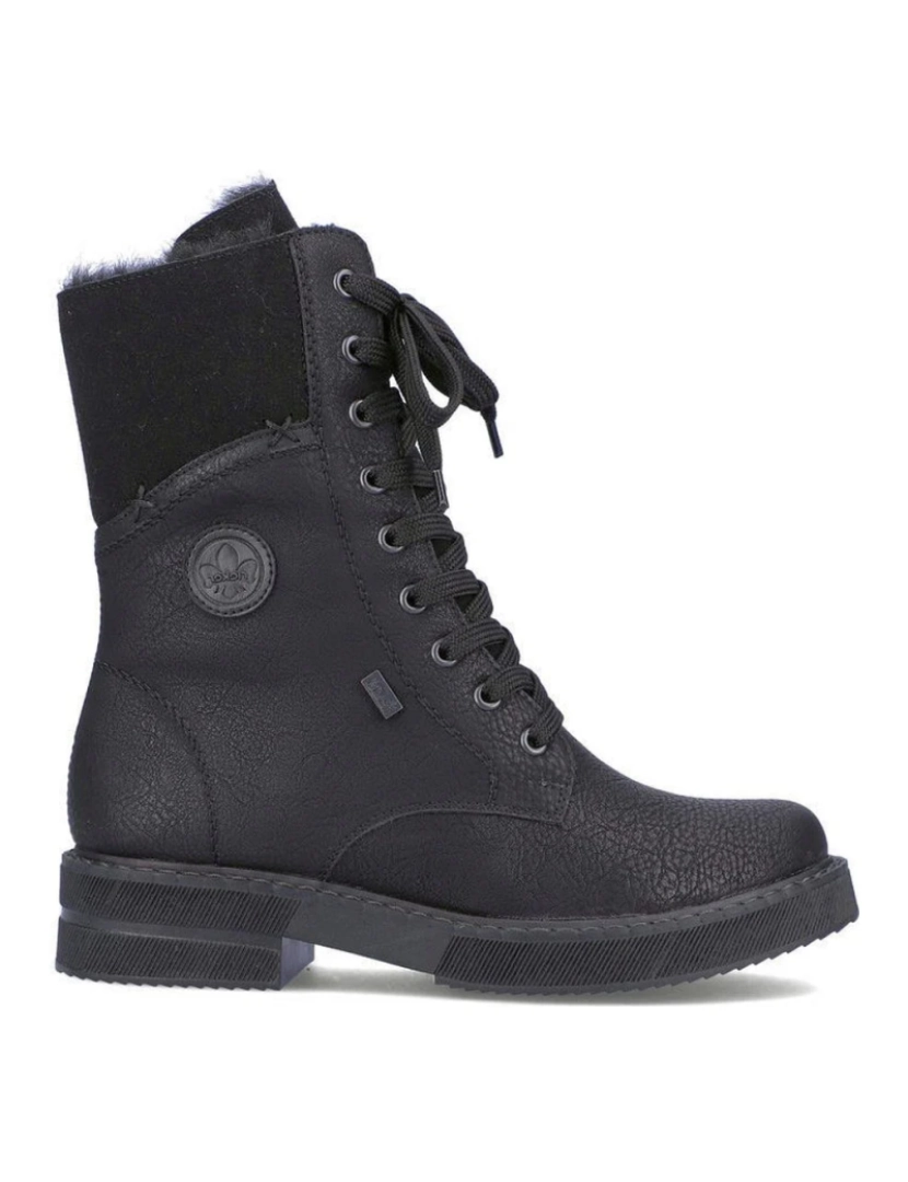 Rieker - Rieker Preto Booties Calçados Femininos