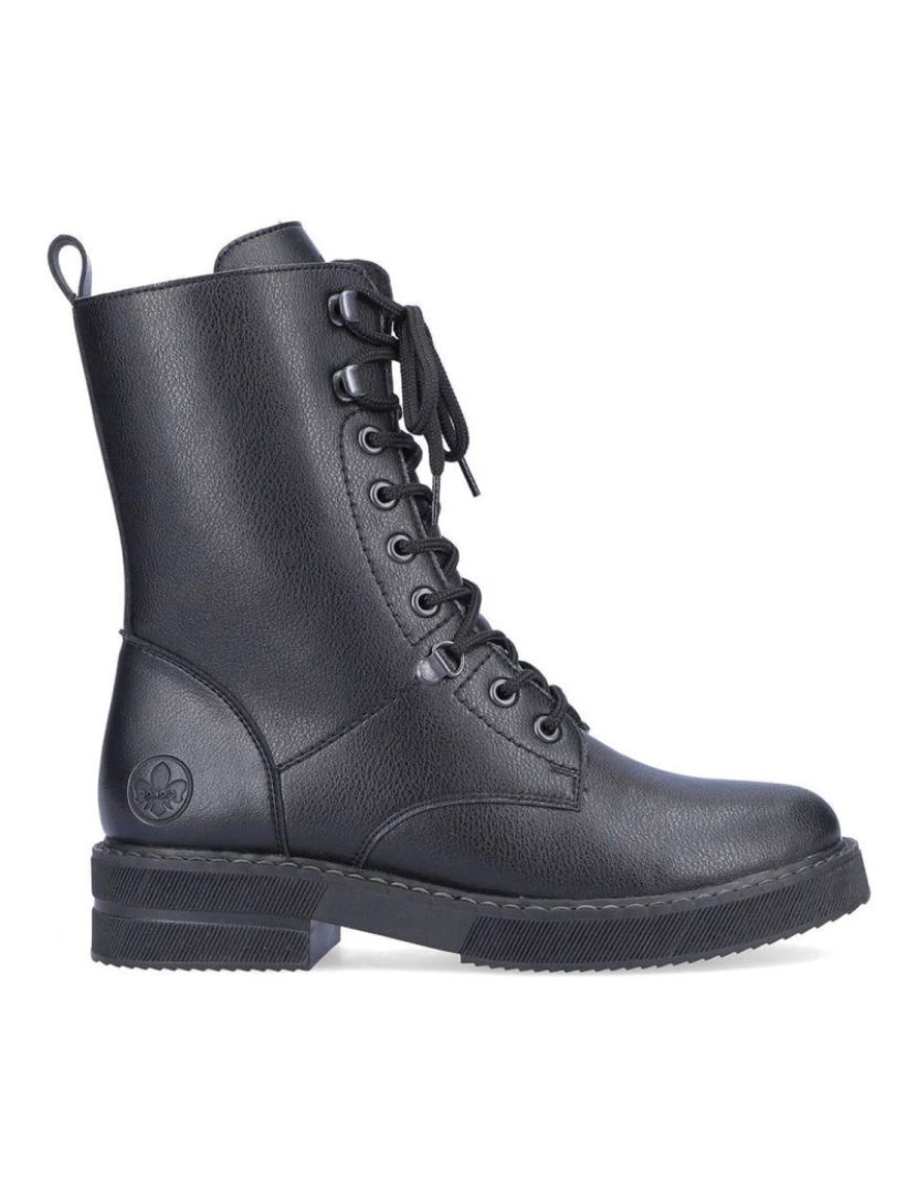 Rieker - Rieker Preto Booties Calçados Femininos