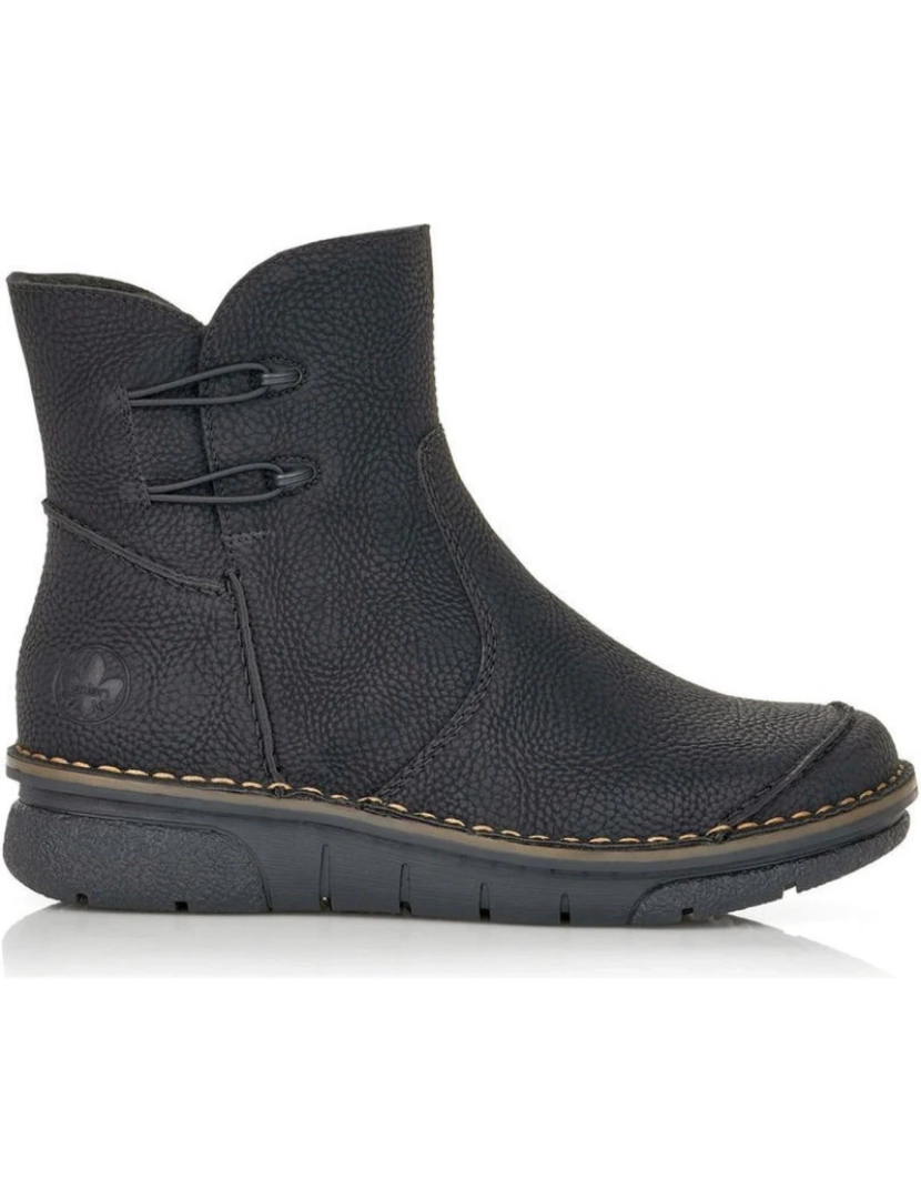 Rieker - Rieker Preto Booties Calçados Femininos