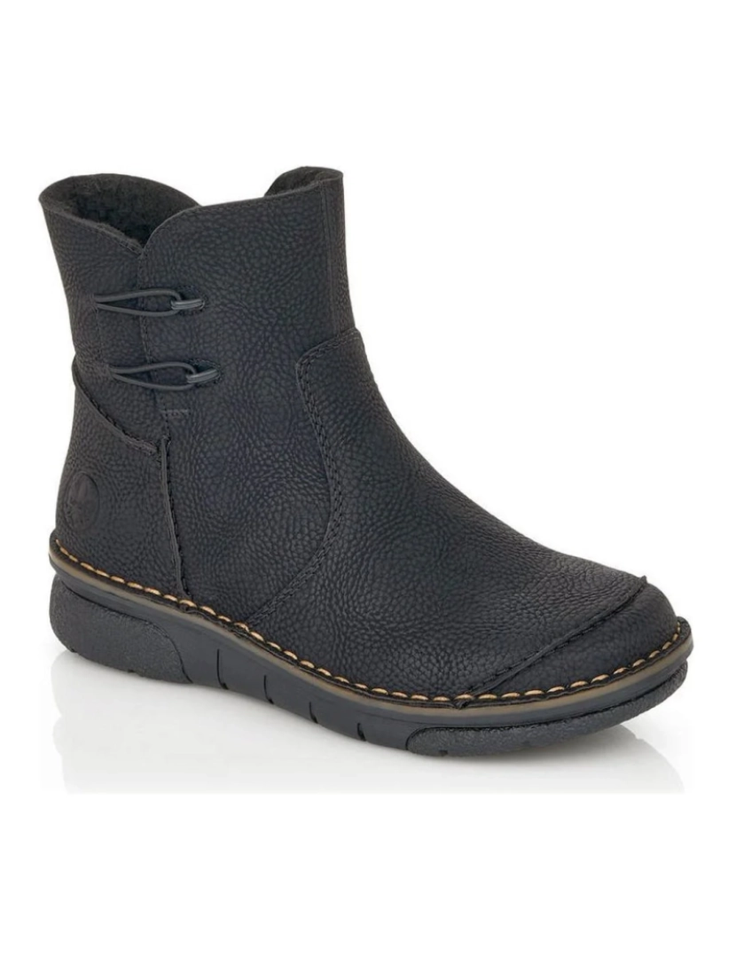 imagem de Rieker Preto Booties Calçados Femininos3