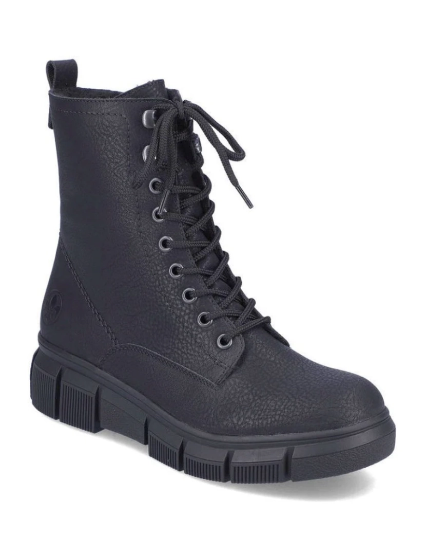 imagem de Rieker Preto Booties Calçados Femininos3