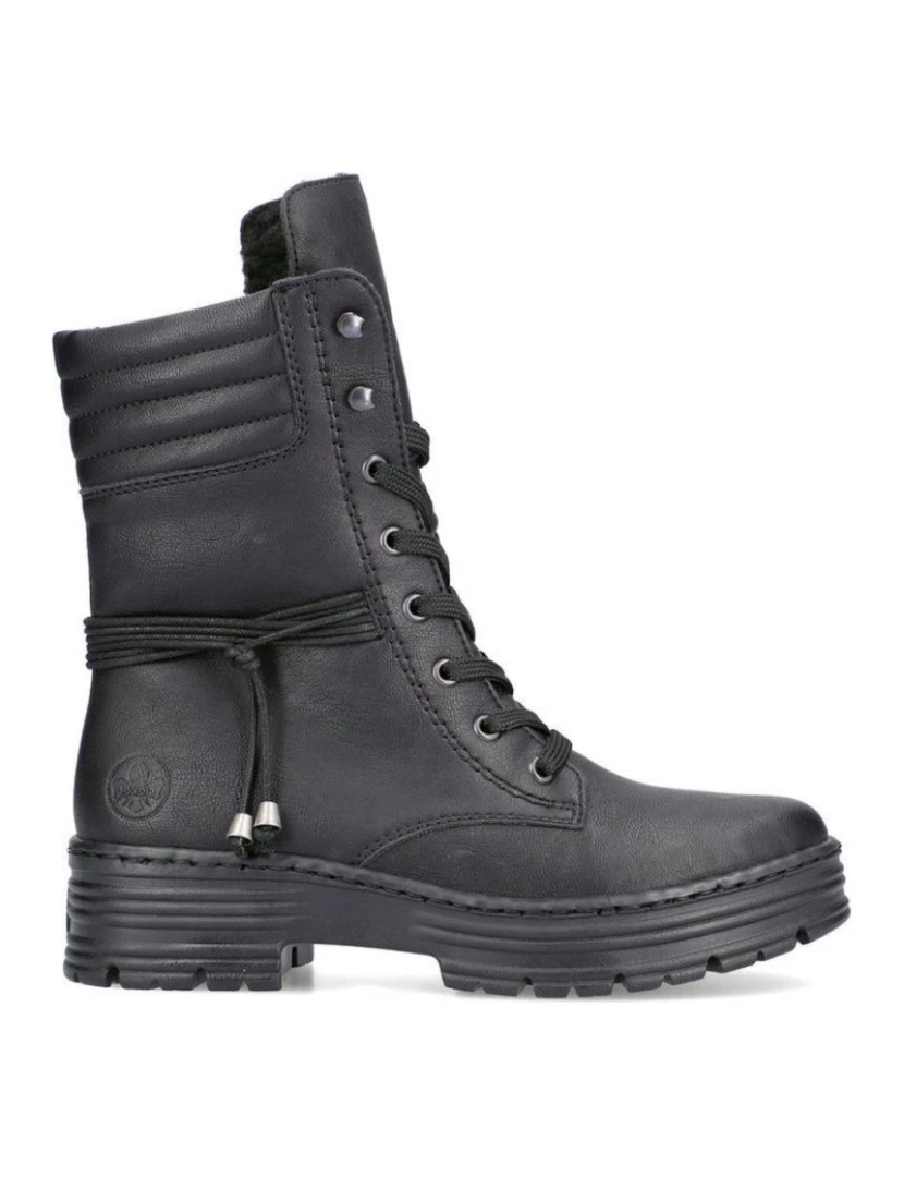 imagem de Rieker Preto Booties Calçados Femininos2