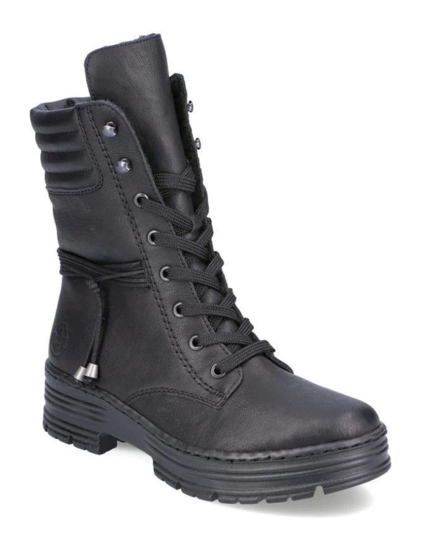 imagem de Rieker Preto Booties Calçados Femininos3