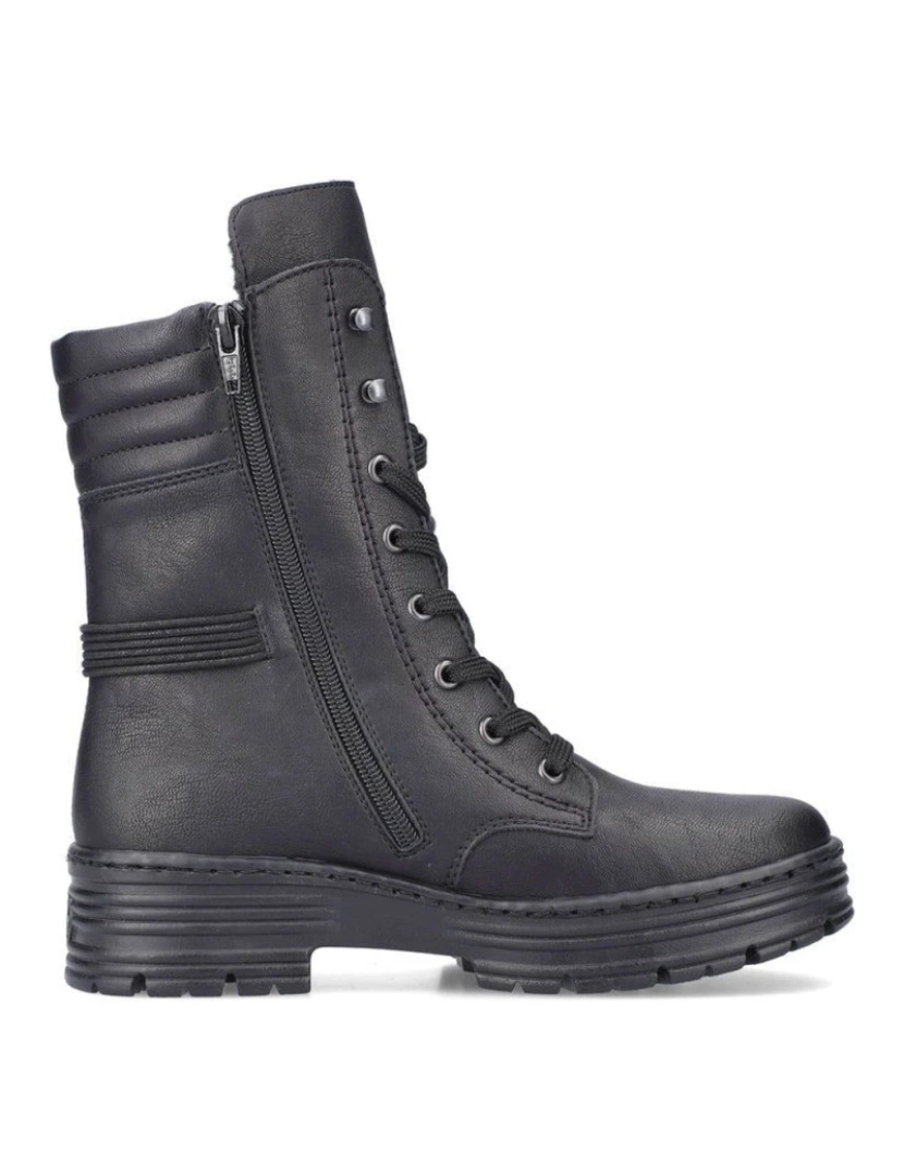 imagem de Rieker Preto Booties Calçados Femininos4