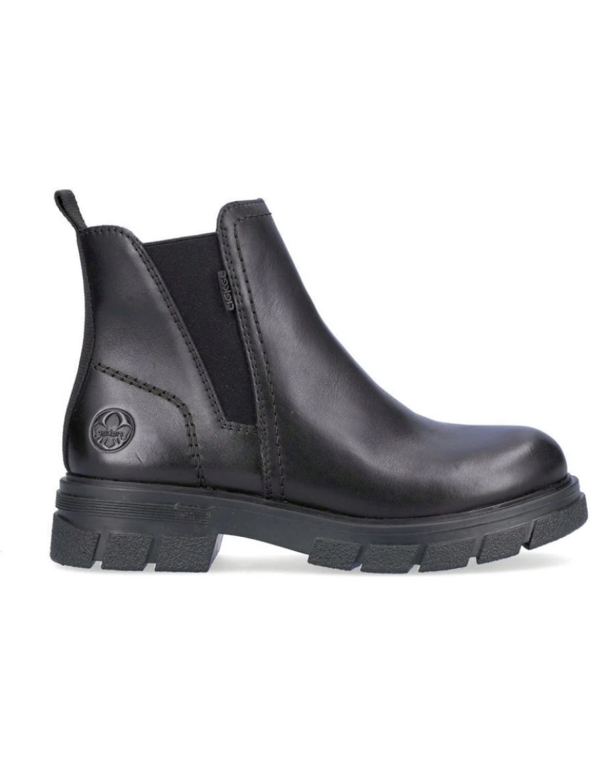 Rieker - Rieker Preto Booties Calçados Femininos