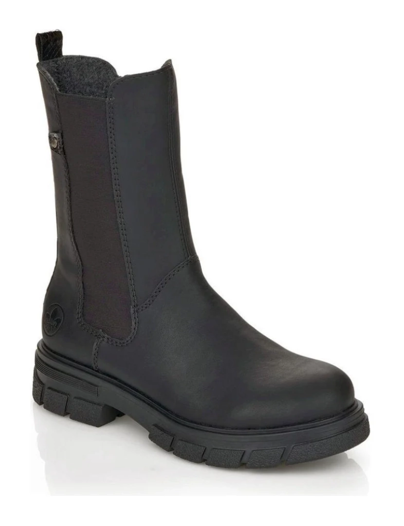 imagem de Rieker Preto Booties Calçados Femininos3