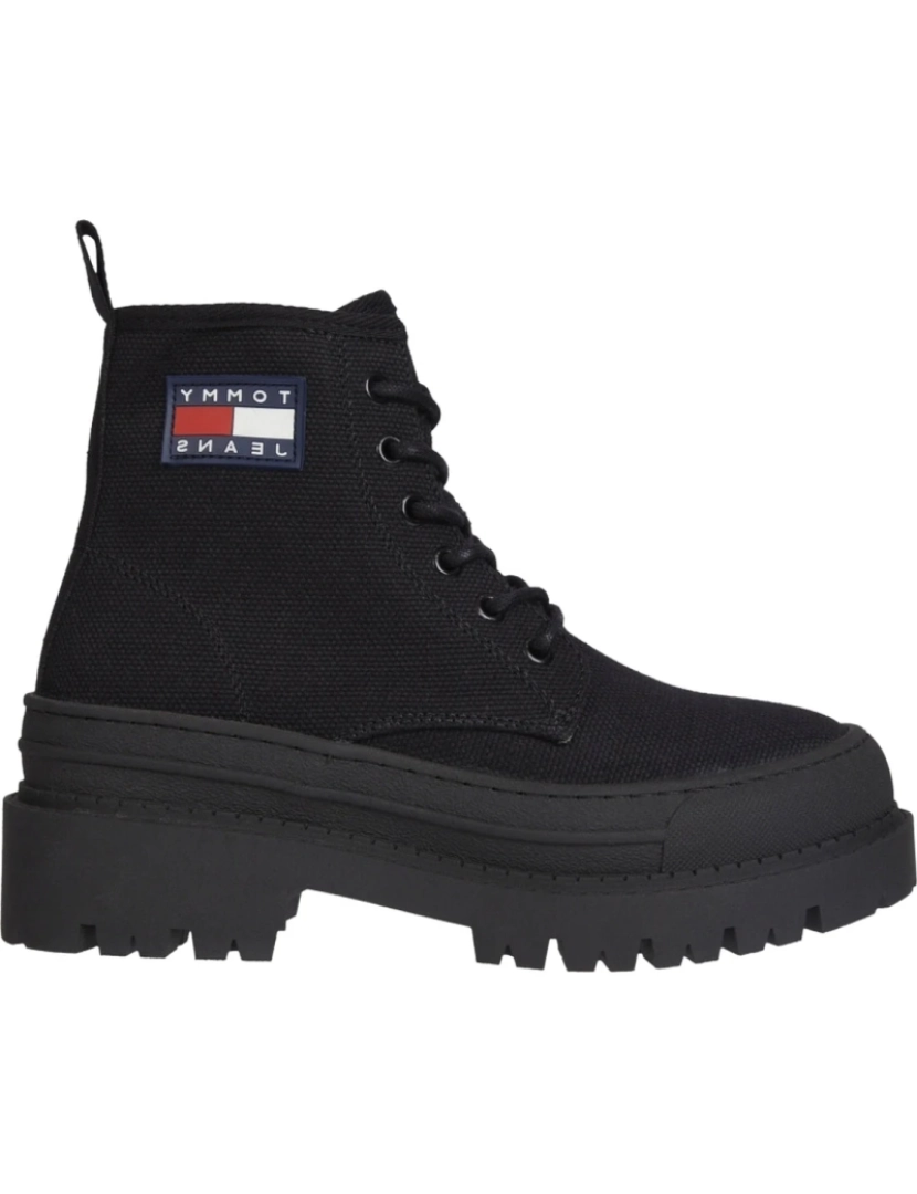 Tommy Jeans - Tommy Jeans Preto Booties sapatos femininos