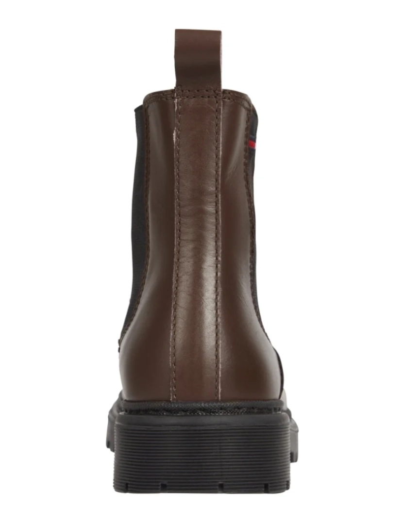 imagem de Tommy Jeans Brown Booties sapatos femininos3