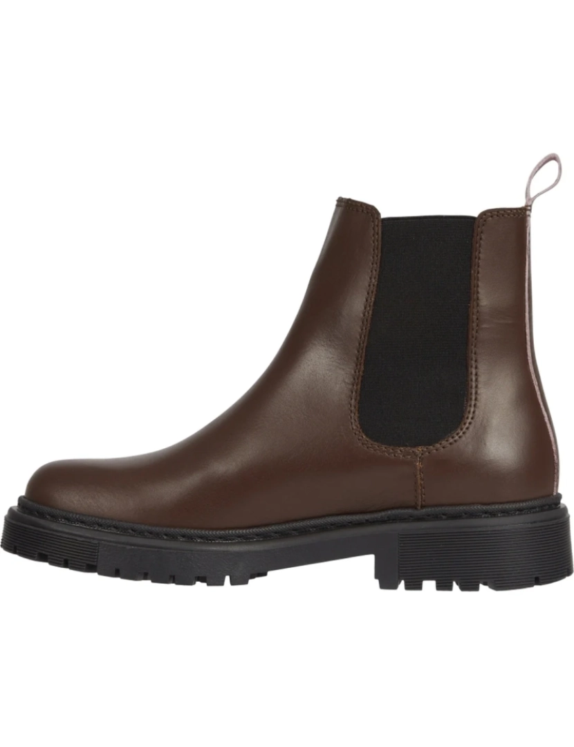 imagem de Tommy Jeans Brown Booties sapatos femininos6