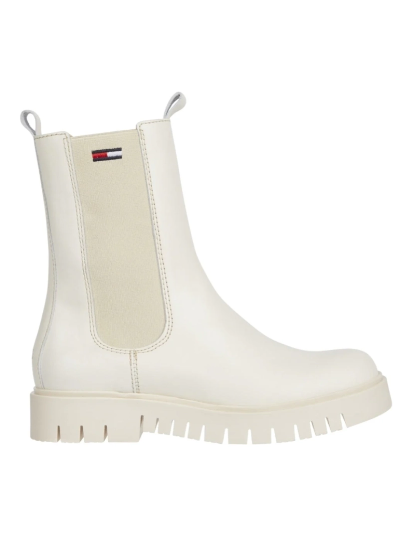 Tommy Jeans - Tommy Jeans Branco Booties sapatos femininos