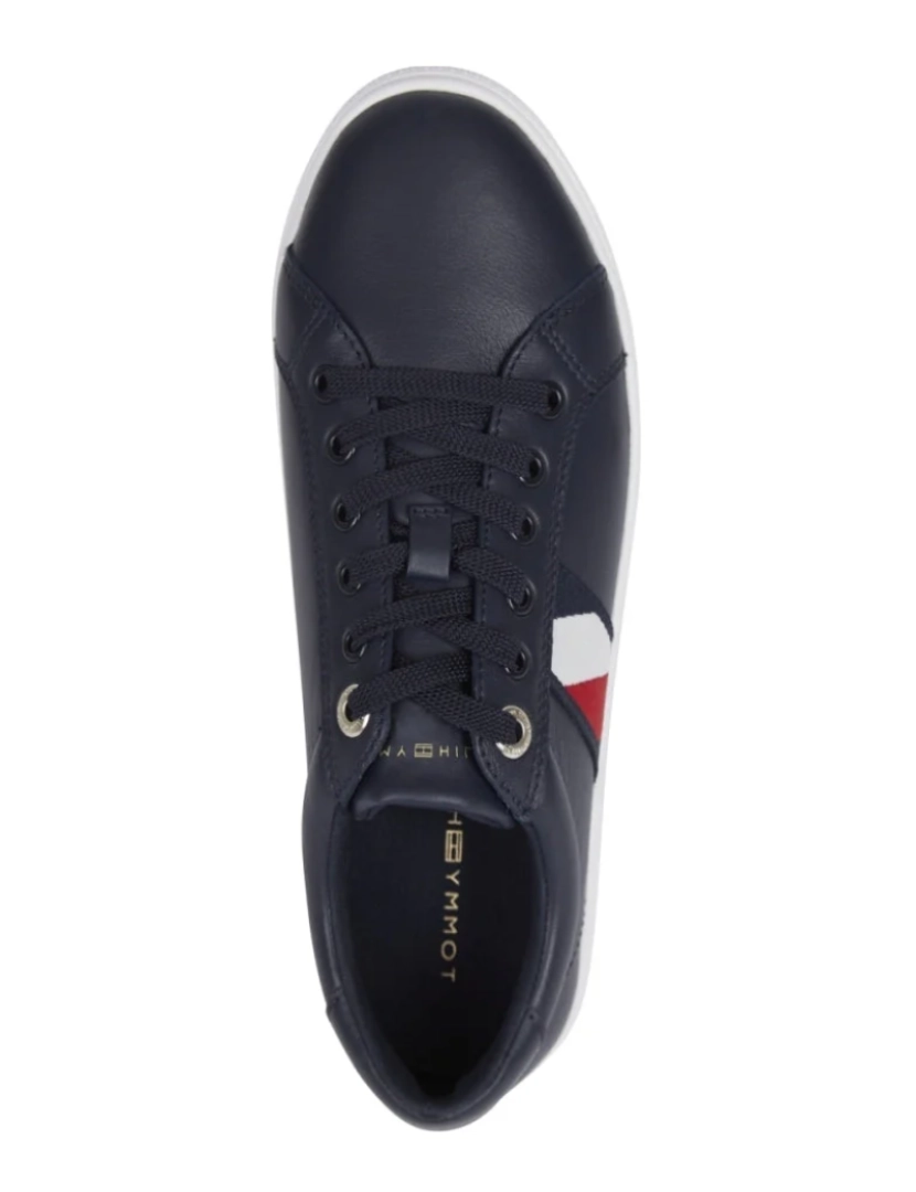 imagem de Tommy Hilfiger Blue Trainers sapatos femininos4