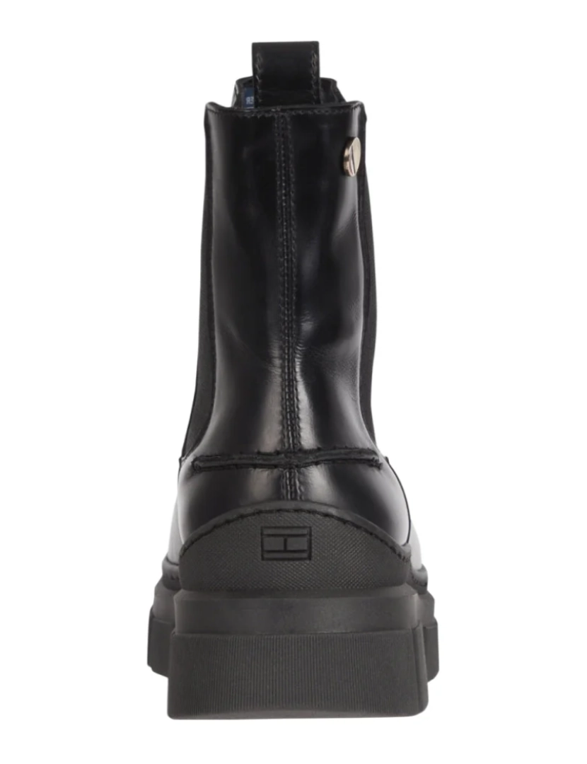 imagem de Tommy Hilfiger Preto Booties Calçados Femininos3