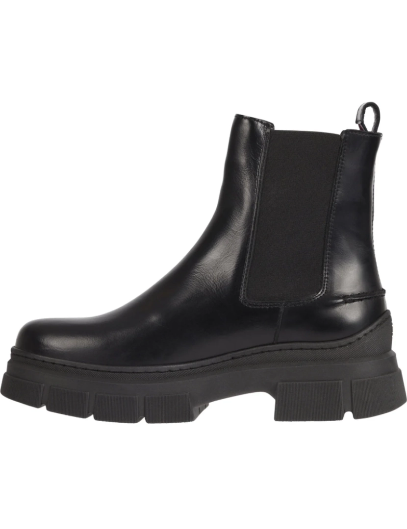 imagem de Tommy Hilfiger Preto Booties Calçados Femininos6