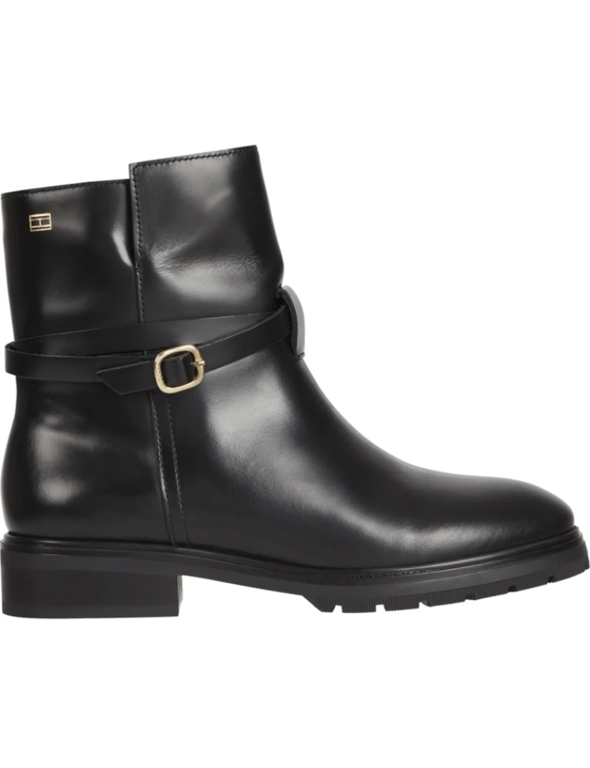 imagem de Tommy Hilfiger Preto Booties Calçados Femininos2