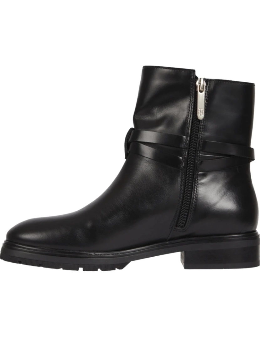 imagem de Tommy Hilfiger Preto Booties Calçados Femininos6