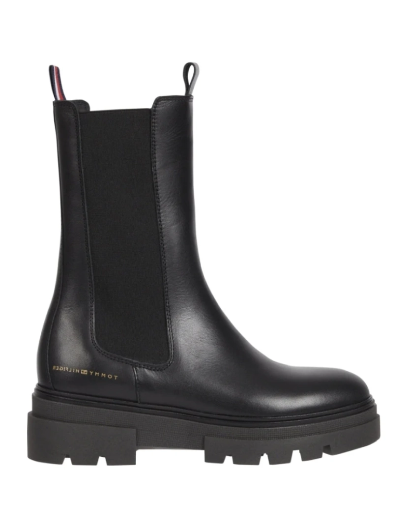 imagem de Tommy Hilfiger Preto Booties Calçados Femininos2