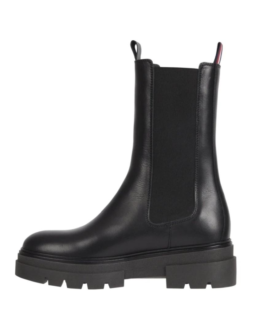 imagem de Tommy Hilfiger Preto Booties Calçados Femininos6