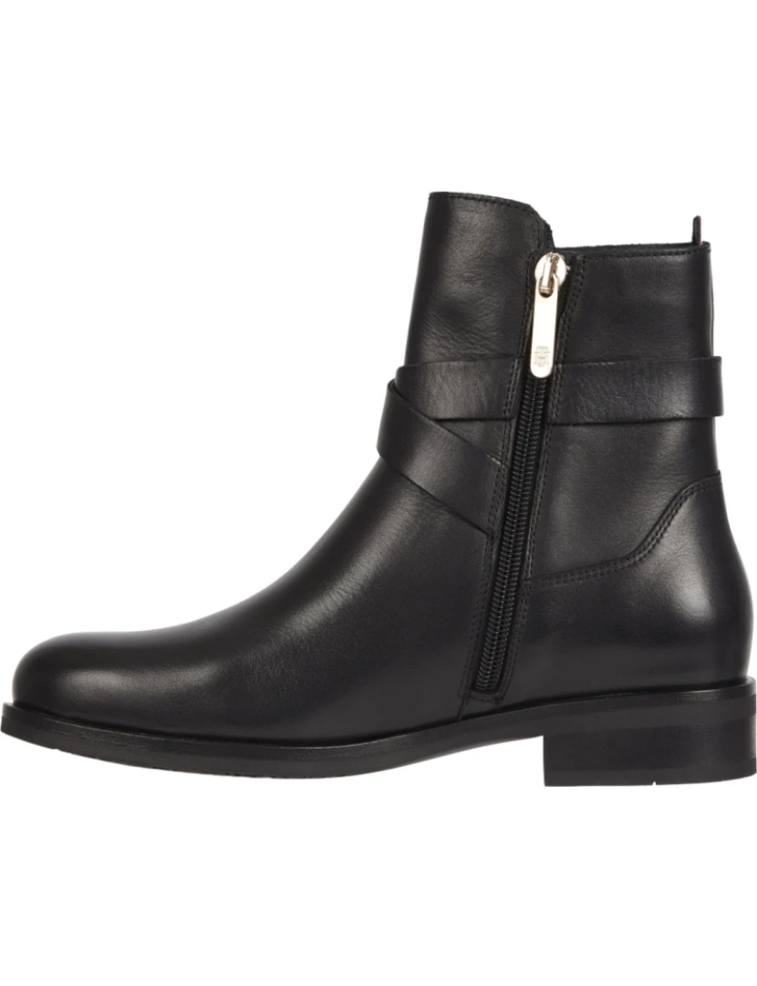 imagem de Tommy Hilfiger Preto Booties Calçados Femininos6