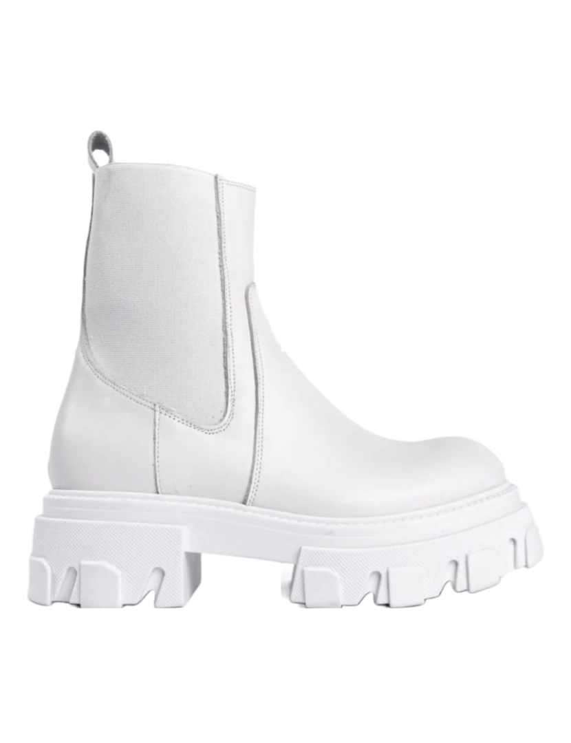 imagem de Vamsko Branco Booties Calçados Femininos2