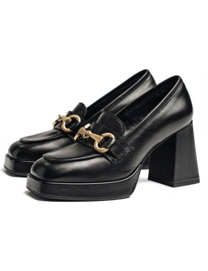 imagem de Vamsko preto saltos sapatos femininos4