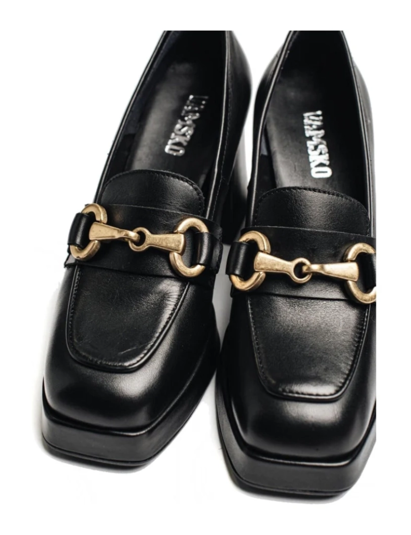 imagem de Vamsko preto saltos sapatos femininos6