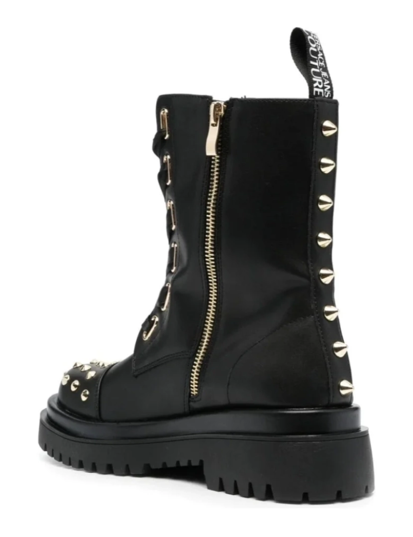 imagem de Versace Jeans Couture Preto Booties Calçados Femininos4