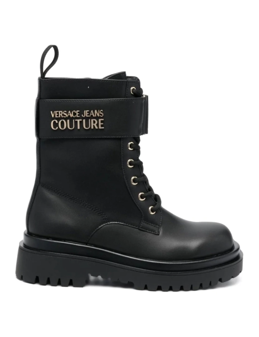 Versace Jeans Couture - Versace Jeans Couture Preto Booties Calçados Femininos