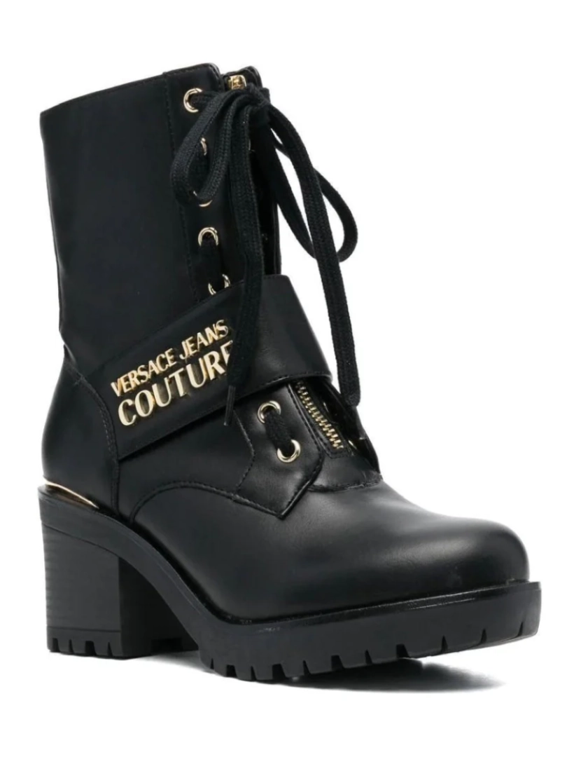 imagem de Versace Jeans Couture Preto Booties Calçados Femininos3