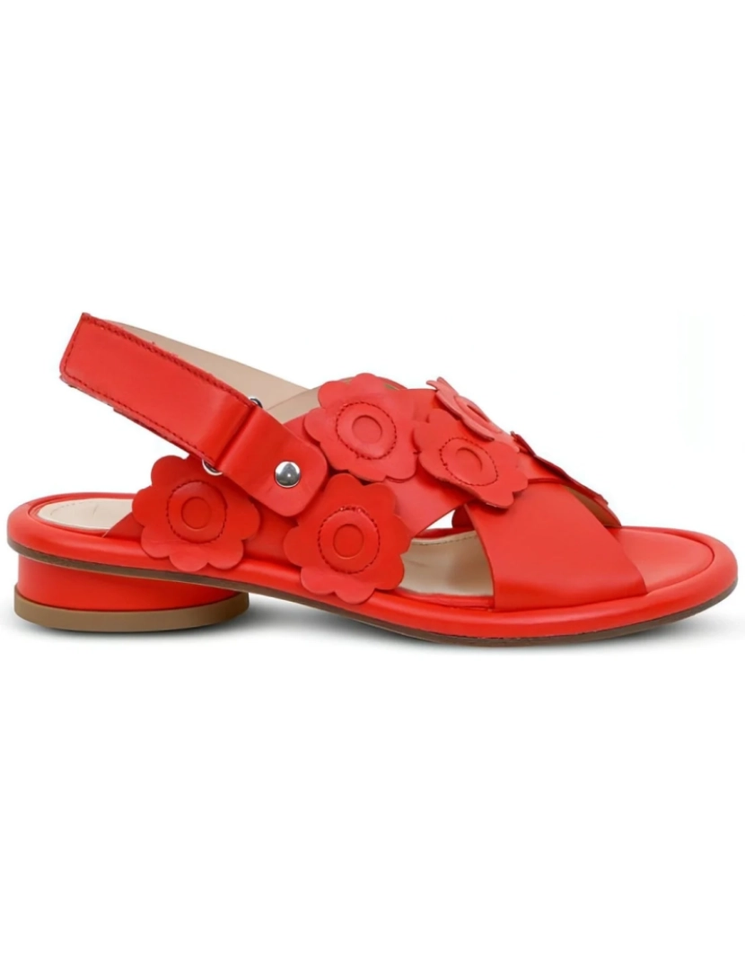 imagem de Agl Red Sandals sapatos de mulheres2