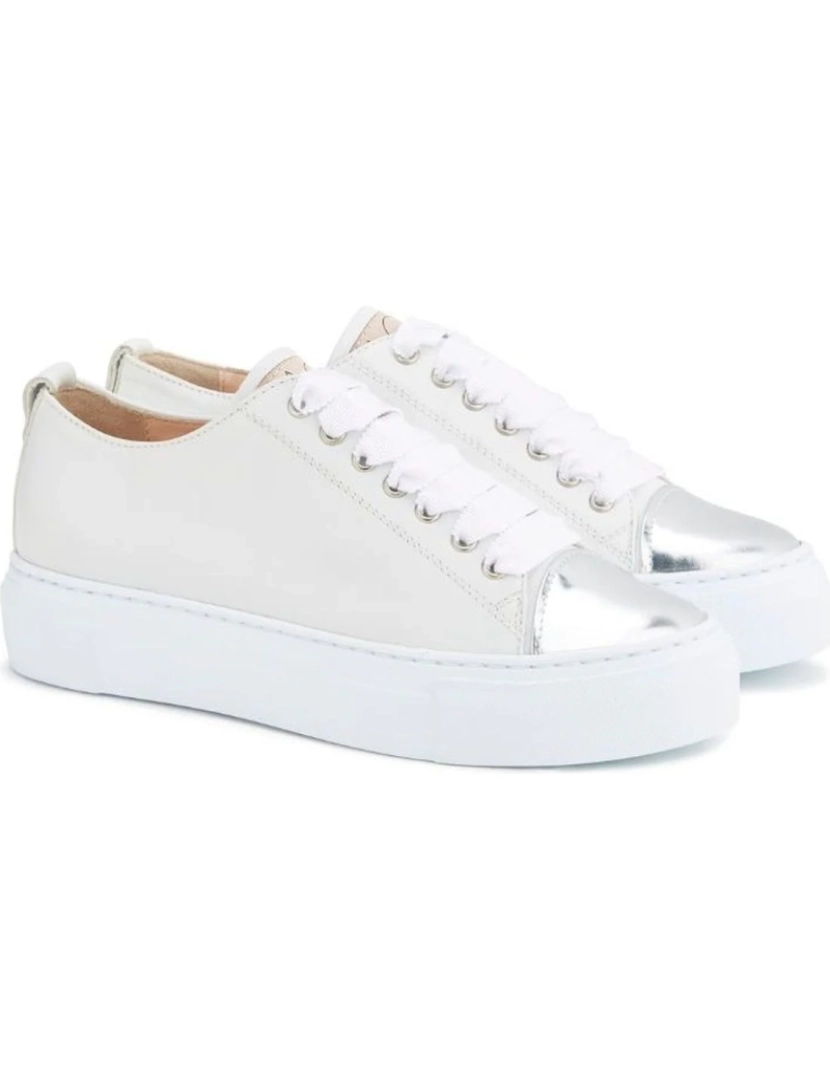 imagem de Agl Branco Trainers sapatos femininos3