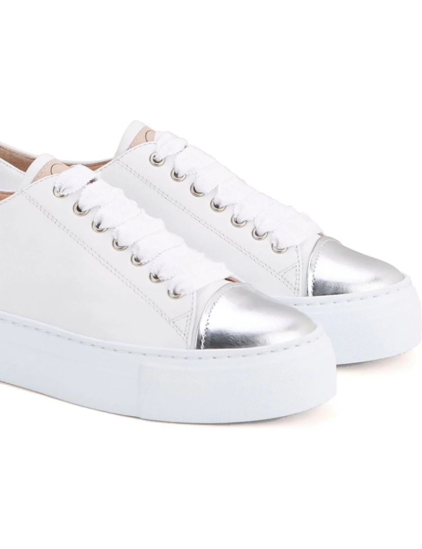 imagem de Agl Branco Trainers sapatos femininos6