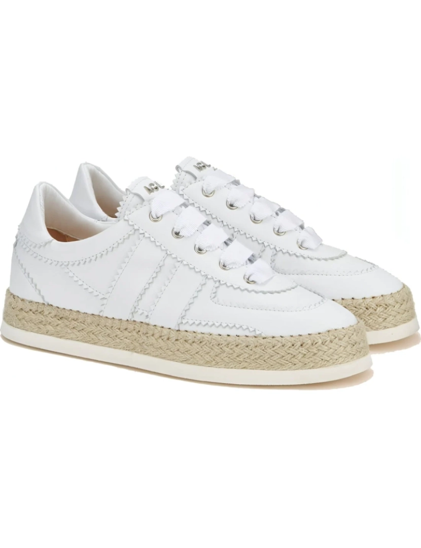 imagem de Agl Branco Trainers sapatos femininos3