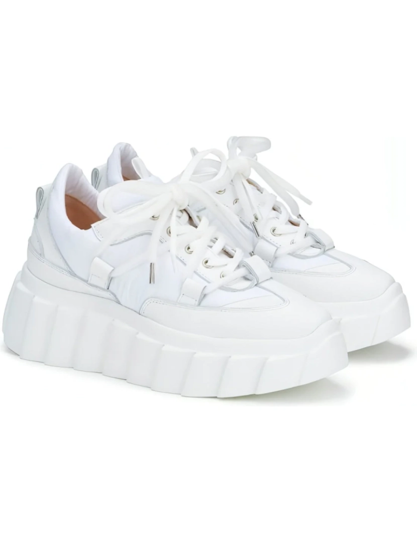 imagem de Agl Branco Trainers sapatos femininos3