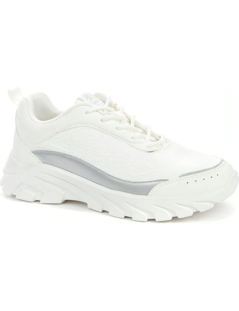 imagem de Crosby Branco Trainers sapatos femininos2