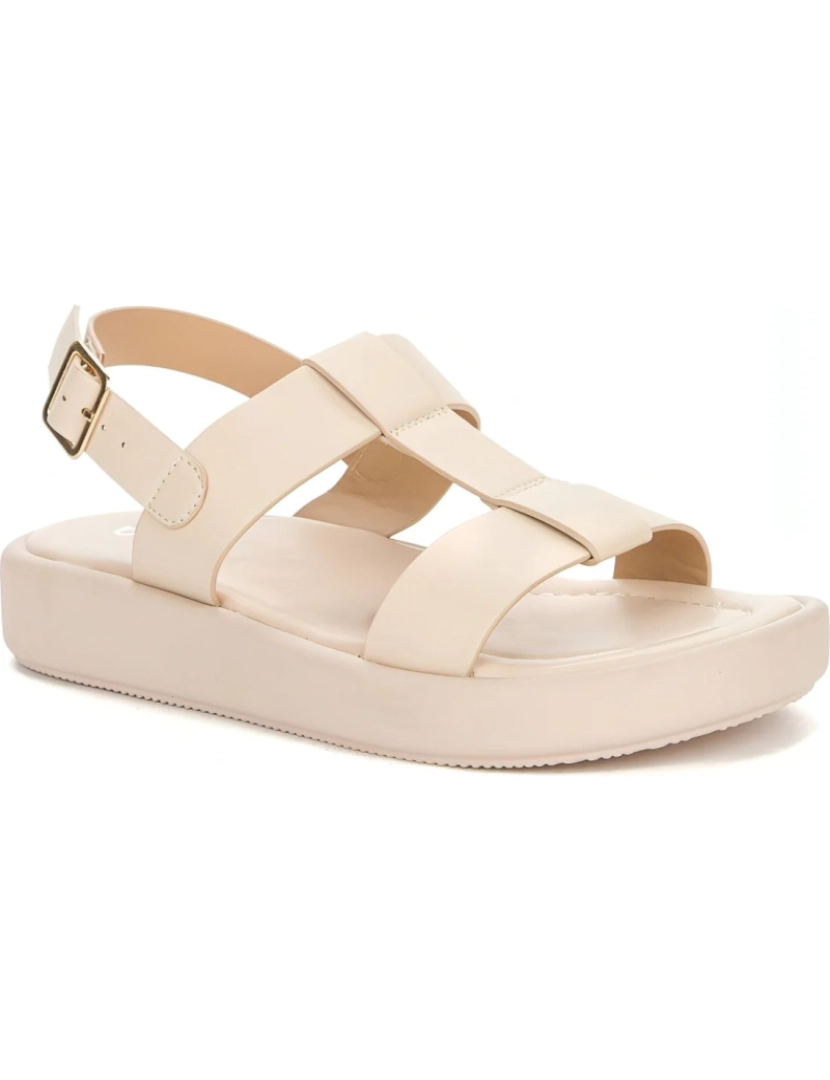 Betsy - Betsy Bege Sandals sapatos femininos