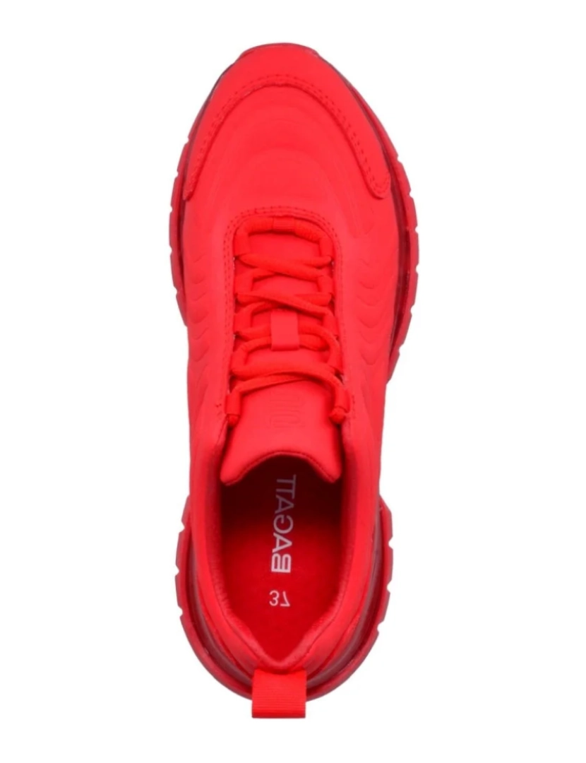 imagem de Bagatt Red Trainers sapatos femininos6