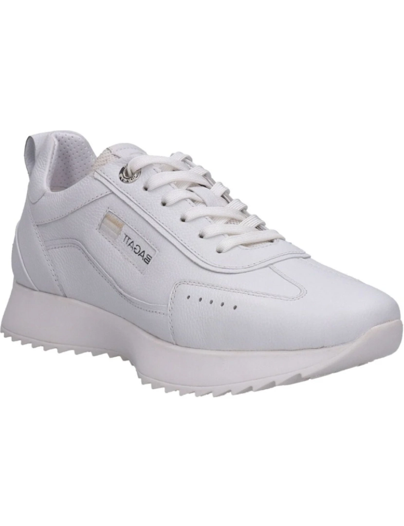 imagem de Bagatt Branco Trainers sapatos femininos3