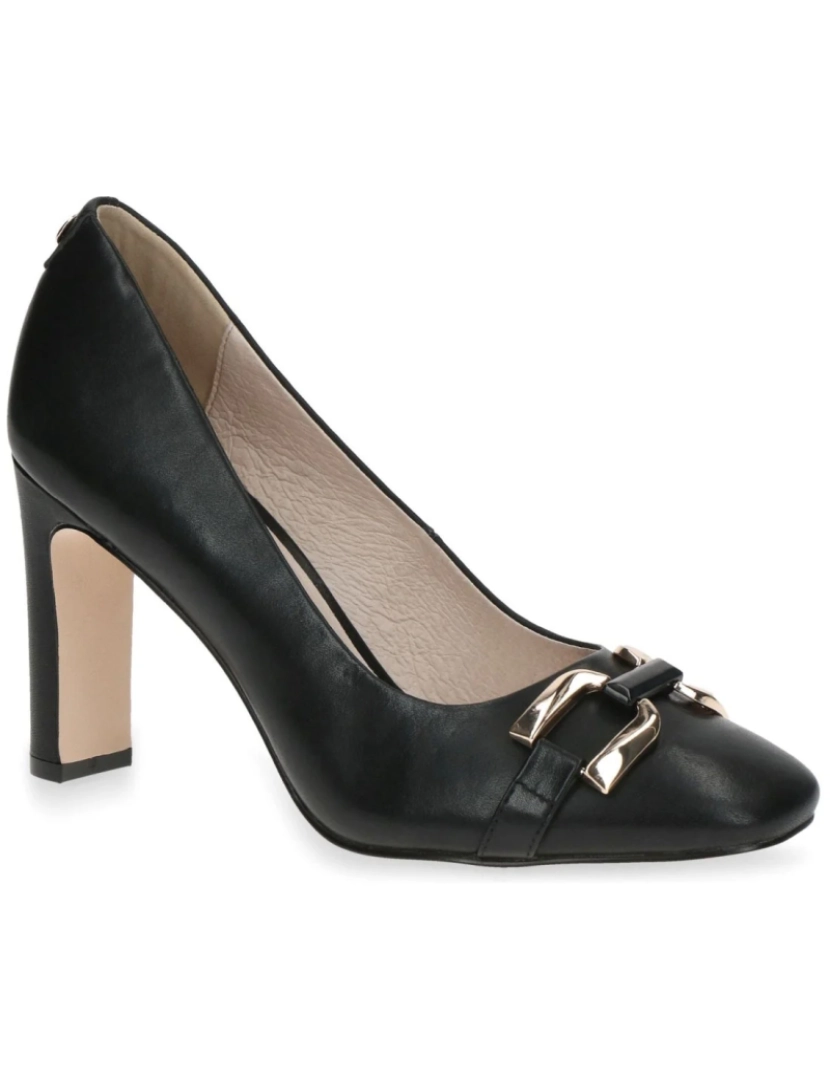 imagem de Caprice Preto saltos sapatos femininos2