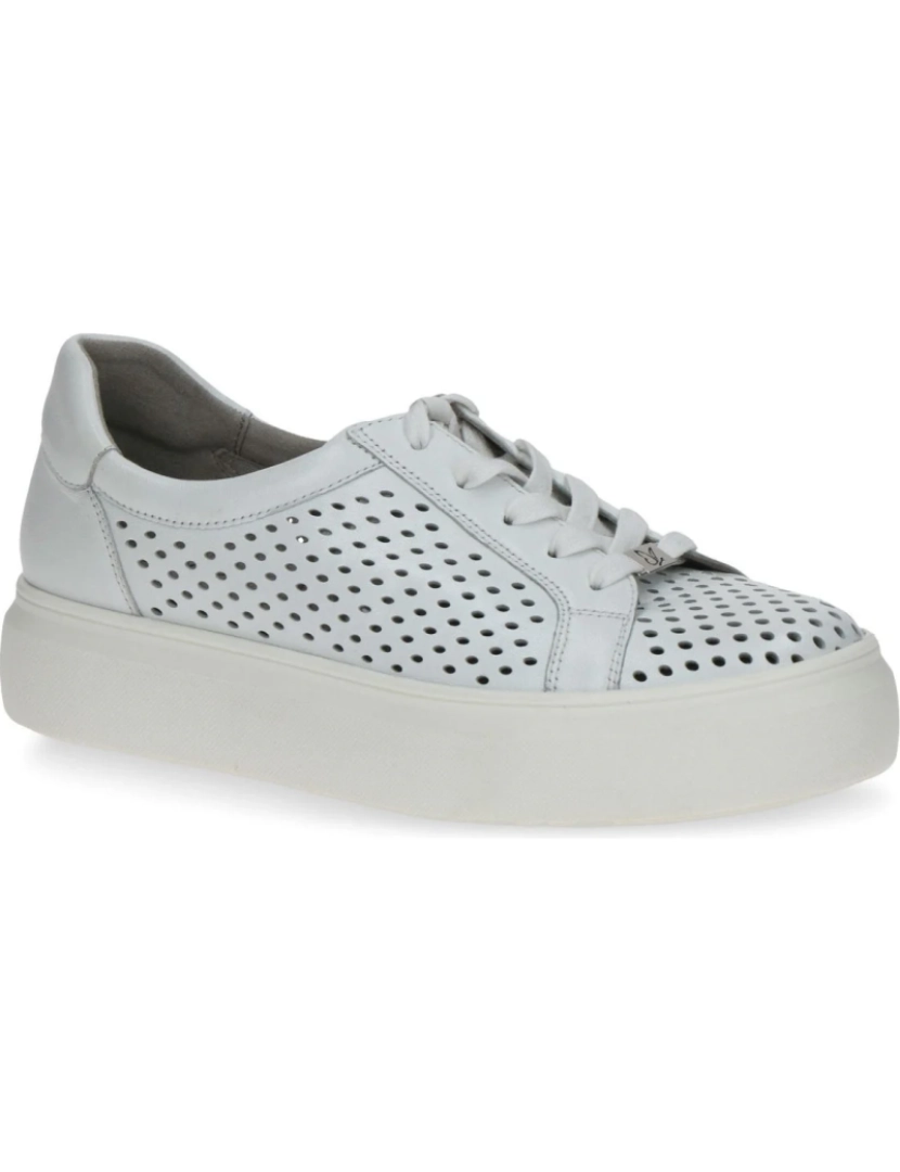 Caprice - Caprice Branco Trainers sapatos femininos