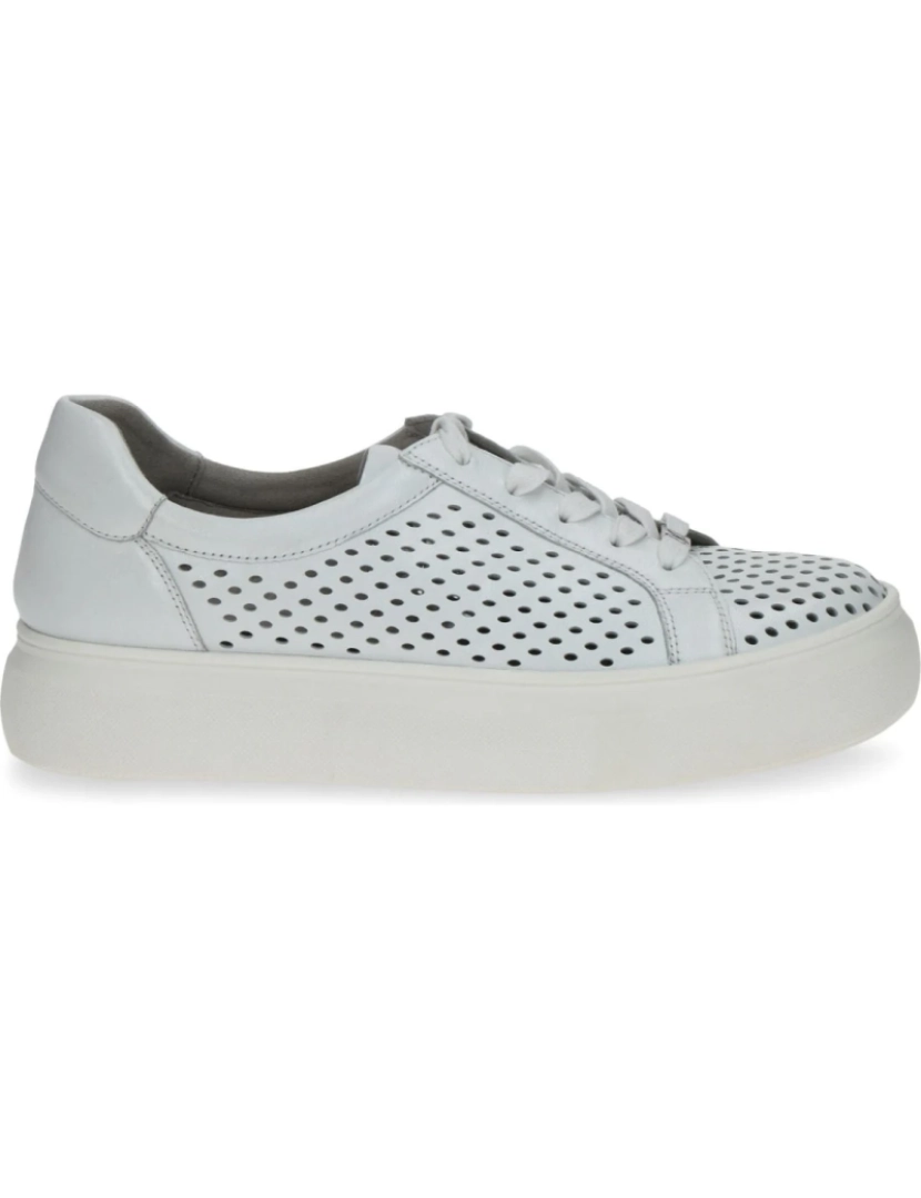 imagem de Caprice Branco Trainers sapatos femininos3