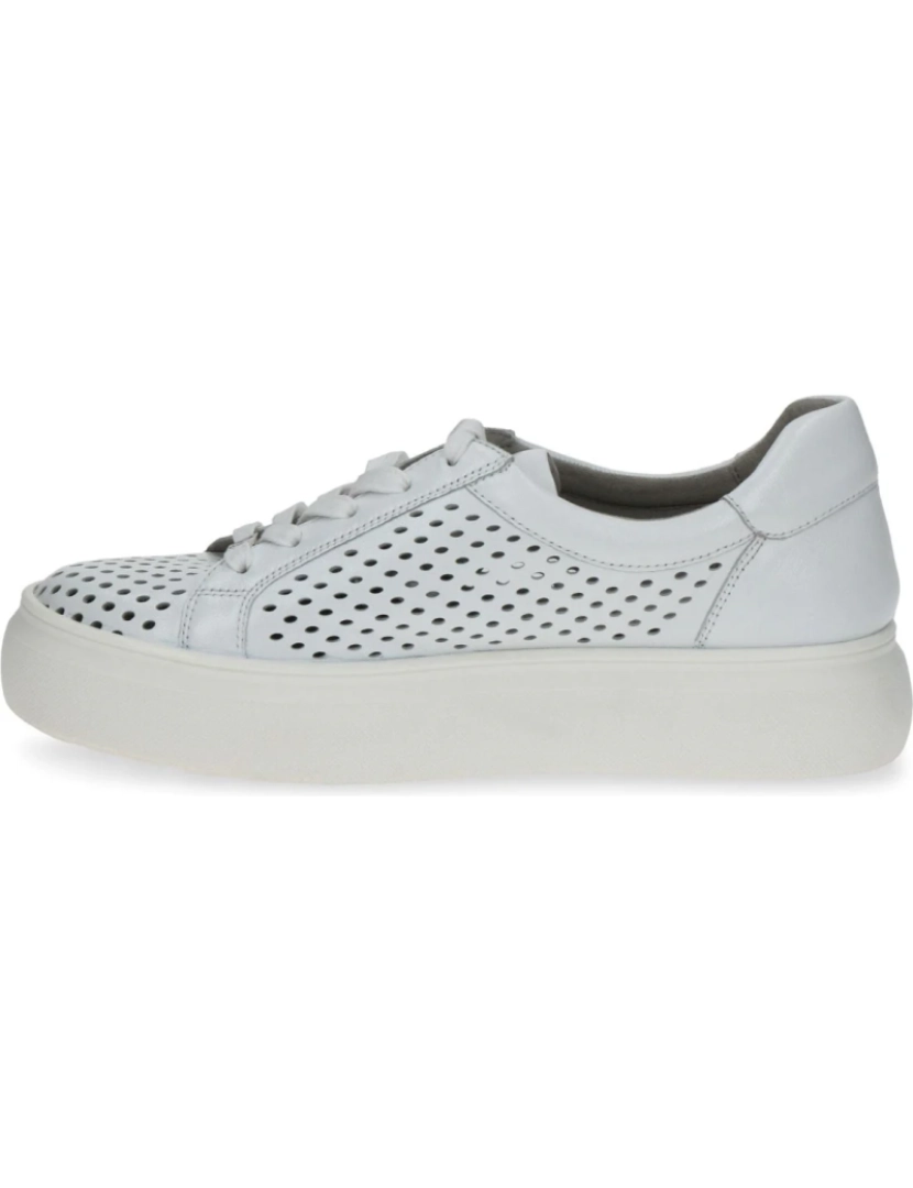 imagem de Caprice Branco Trainers sapatos femininos4