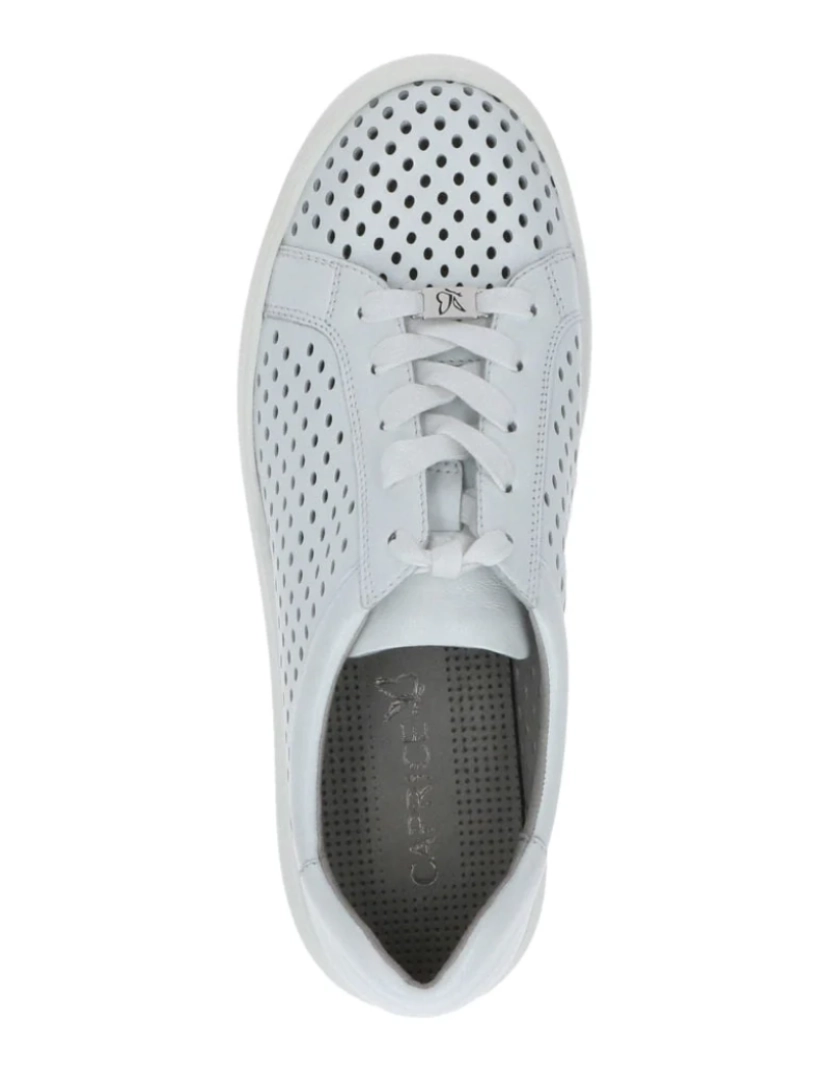 imagem de Caprice Branco Trainers sapatos femininos5