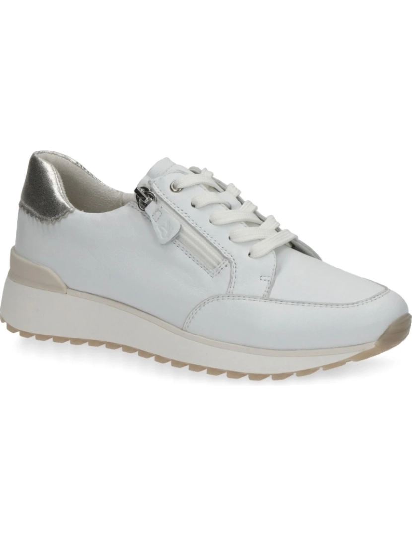 Caprice - Caprice Branco Trainers sapatos femininos