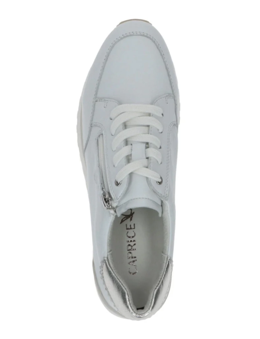 imagem de Caprice Branco Trainers sapatos femininos5