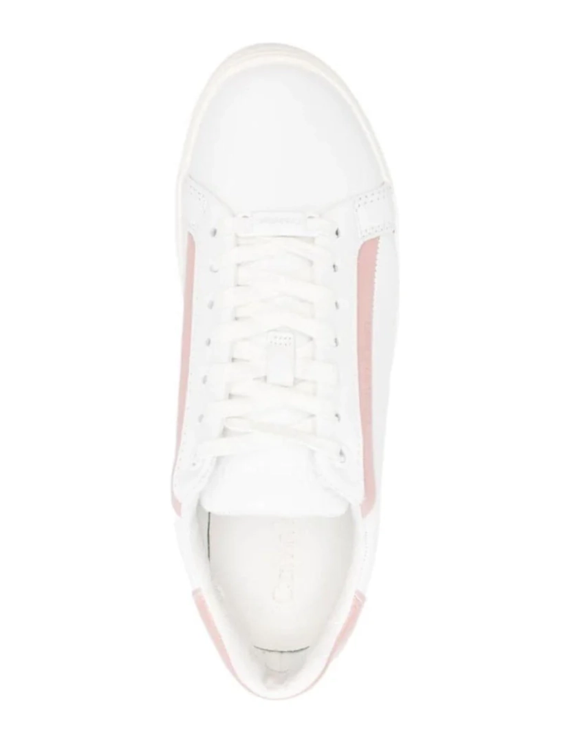 imagem de Calvin Klein Branco Trainers sapatos femininos5