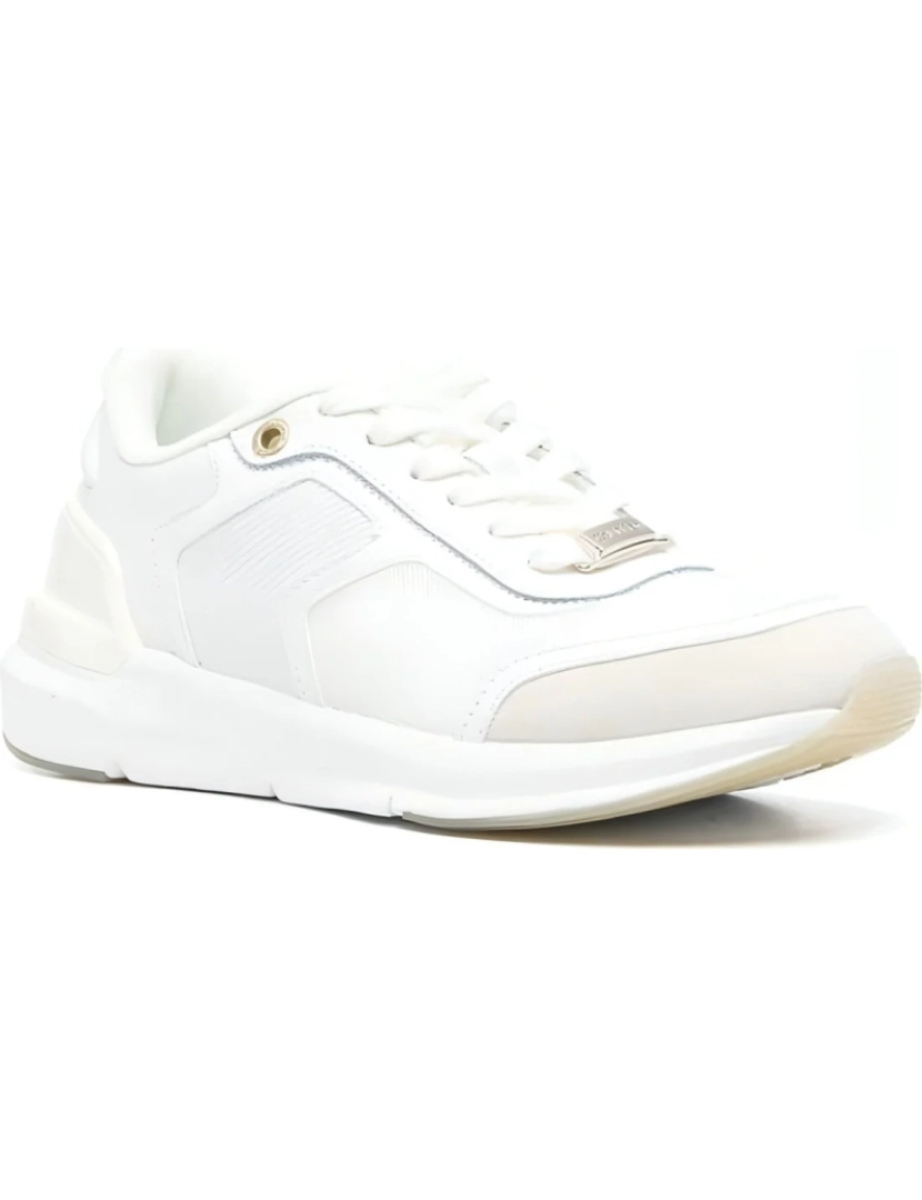 Calvin Klein - Calvin Klein Branco Trainers sapatos femininos