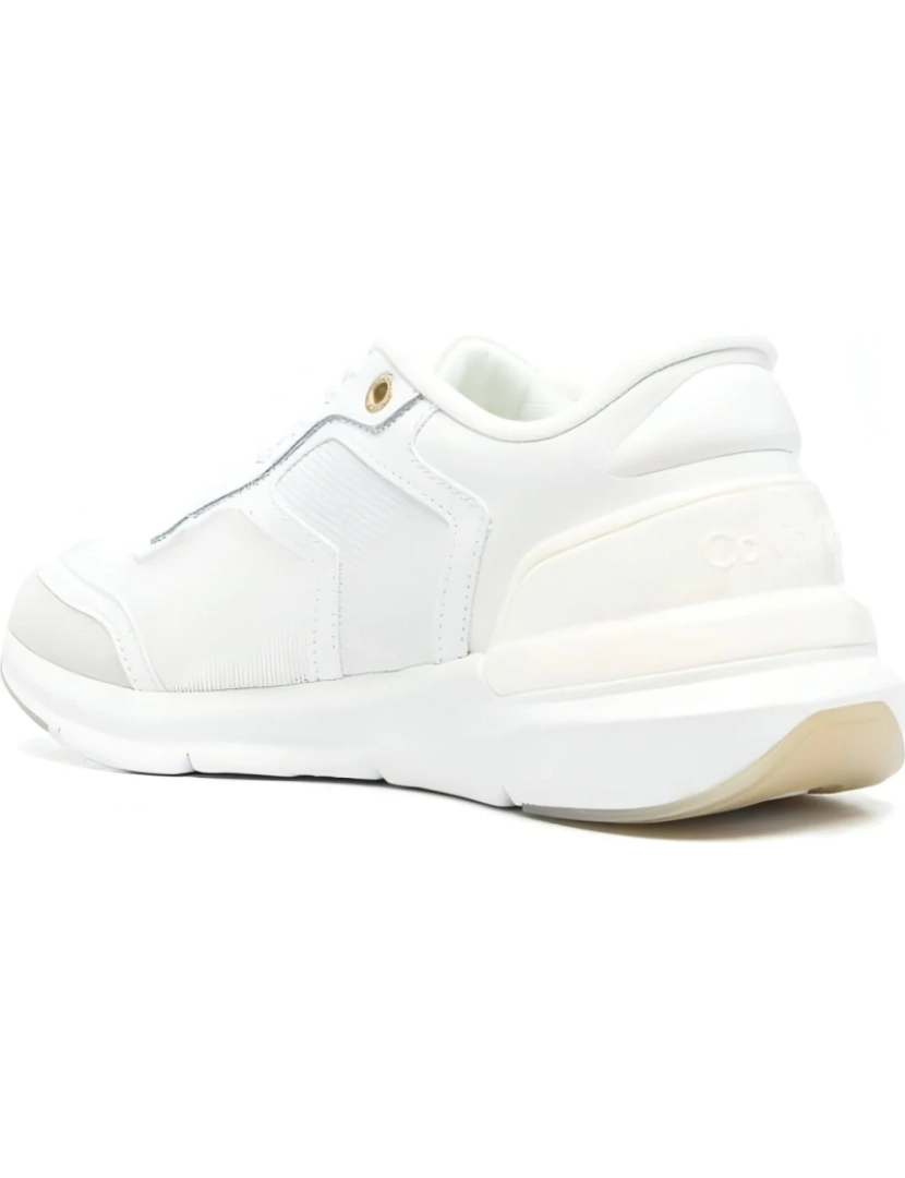 imagem de Calvin Klein Branco Trainers sapatos femininos4