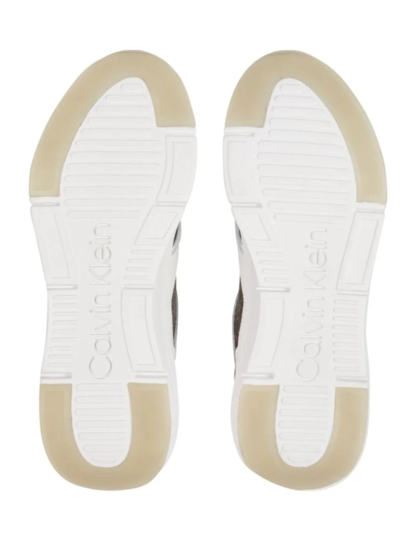 imagem de Calvin Klein Branco Trainers sapatos femininos6