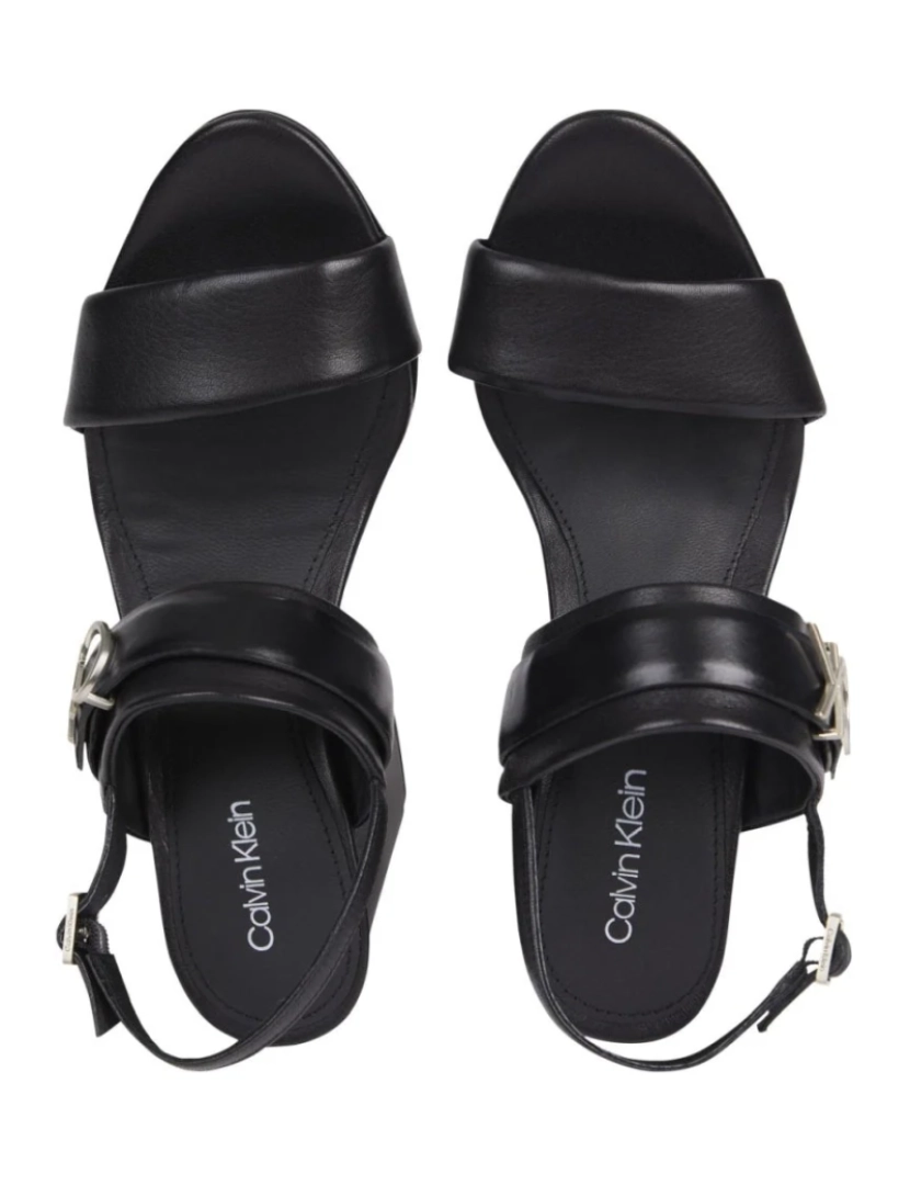 imagem de Calvin Klein Sandálias pretas sapatos femininos5